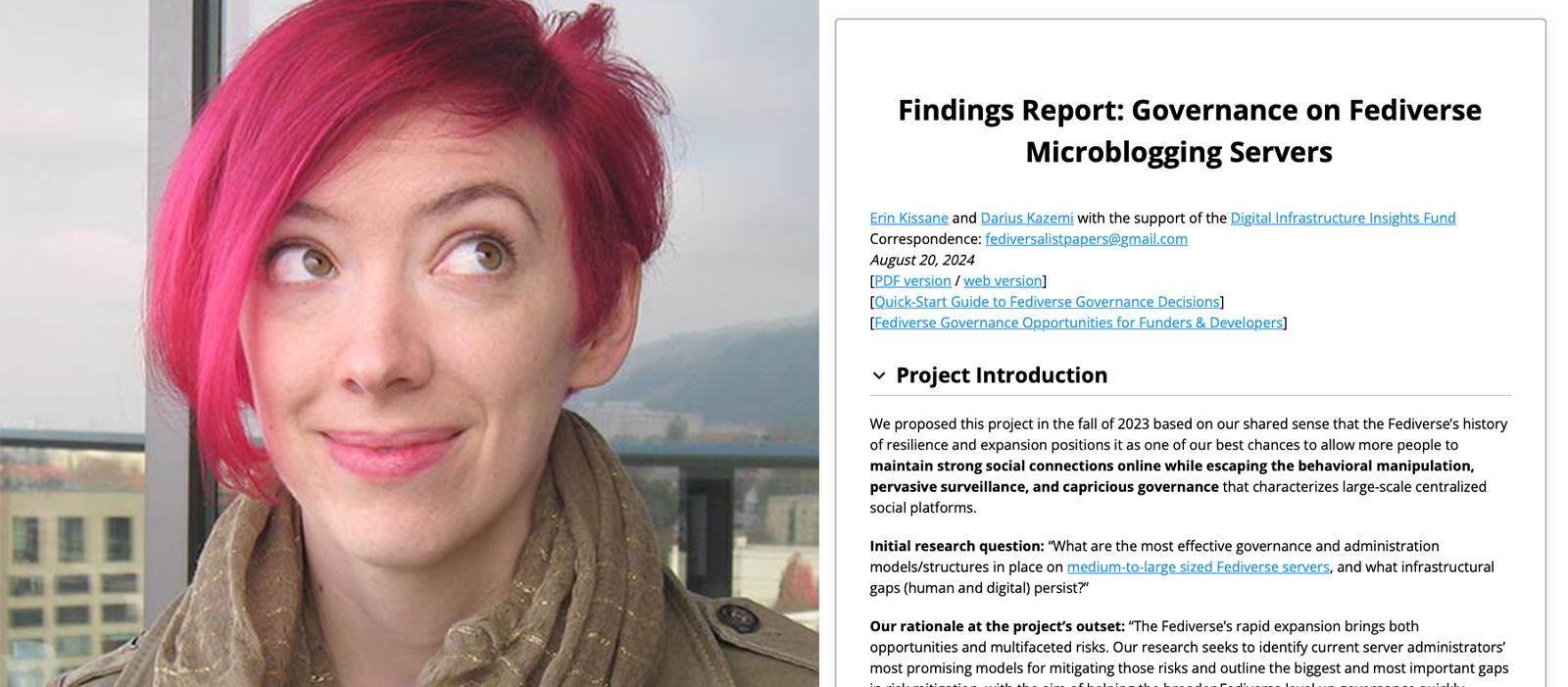 112. Governing the Fediverse: Erin Kissane talks her groundbreaking study into how Mastodon is run (Part 2)
